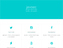 Tablet Screenshot of javoec.com